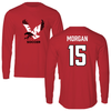 Eastern Washington University Soccer Red EWU Performance Long Sleeve - #15 Maddie Morgan