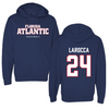 Florida Atlantic University Baseball Navy Block Hoodie - #24 Mike LaRocca