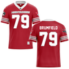 Western Colorado University Red Football Jersey - #79 Zachary Brumfield