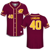 Central Michigan University Maroon Softball Jersey - #40 Mackenzie Langan