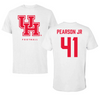 University of Houston Football White Tee - #41 Chris Pearson Jr