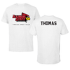 Illinois State University Track and Field White Performance Tee - Trey Thomas