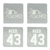 Southeast Missouri State University Football Stone Coaster (4 Pack)  - #43 Nolan Reed