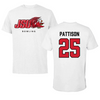 Jacksonville State University Bowling White JSU Tee - #25 Maranda Pattison