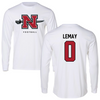 Nicholls State University Football White Long Sleeve - #0 Neno Lemay