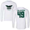 Northeastern State University Football White Long Sleeve - #49 Joseph Talavera