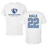 Eastern Illinois University Basketball White Performance Tee - #22 Sekou Kalle