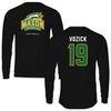 George Mason University Softball Black Patriots Long Sleeve - #19 Zoe Vozick