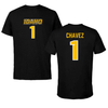 University of Idaho Football Black Jersey Tee - #1 Ricardo Chavez