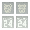 Butler University Football Stone Coaster (4 Pack)  - #24 Michael Williams