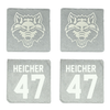 Arkansas State University Football Stone Coaster (4 Pack)  - #47 Ryan Heicher