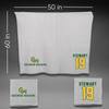 George Mason University Baseball Gray Blanket - #19 Owen Stewart