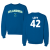 Texas A&M University-Corpus Christi Soccer Blue Crewneck - #42 Emily Levy