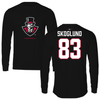 Austin Peay State University Football Black Mascot Performance Long Sleeve - #83 Jase Skoglund