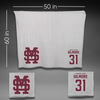 Mississippi State University Football Gray Blanket - #31 Javae Gilmore