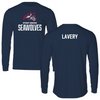 Stony Brook University Swimming & Diving Navy Long Sleeve - Mykayla Lavery