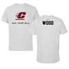 Central Michigan University Wrestling Light Gray NIL for ALL Performance Tee - Cameron Wood