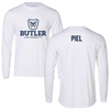 Butler University Swimming & Diving White Long Sleeve - Avery Piel