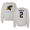 East Tennessee State University Volleyball Gray Crewneck - #2 Jenna Forster