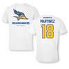 California State University-Bakersfield Softball White Tee - #18 Kirsten Martinez