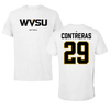 West Virginia State University Softball White Performance Tee - #29 Avery Contreras