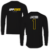 Appalachian State University Soccer Black Block Long Sleeve - #1 Anna Claire Jacobi