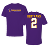 Lipscomb University Basketball Royal Purple Performance Tee - #2 Elena Bertrans