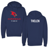 Saginaw Valley State University TF and XC Navy Hoodie - Sophia Thelen