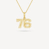 Gold Presidents Pendant and Chain - #76 Ian Rose