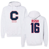 Catawba College Soccer Gray Hoodie - #16 Avery Rush