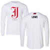 Jacksonville State University TF and XC White Performance Long Sleeve - Jack Lowe