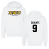 University of Idaho Soccer White Idaho Hoodie - #9 Mia Zubiate