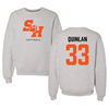 Sam Houston State University Softball Gray Crewneck - #33 Brodie Quinlan