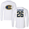 University of Wisconsin-Eau Claire Soccer White Long Sleeve - #26 Caroline Curran