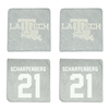 Louisiana Tech University Volleyball Stone Coaster (4 Pack)  - #21 Meghan Scharpenberg