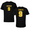 University of Idaho Soccer Black Jersey Tee - #9 Mia Zubiate