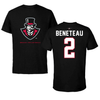 Austin Peay State University Beach Volleyball Black Performance Tee - #2 Jordyn Beneteau