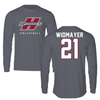 Henderson State University Volleyball Gray Performance Long Sleeve - #21 Madison Widmayer