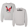 Eastern Washington University TF and XC Gray Crewneck - Nathan Kuhnau