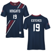 Fairleigh Dickinson University-Metropolitan Campus Blue Soccer Jersey - #19 Briana Esteves