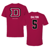 Dean College Soccer Cardinal Performance Tee - #5 Andrew Dalton