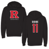 Rutgers University Basketball Black Hoodie - #11 Awa Sidibe