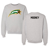 George Mason University Swimming & Diving Gray Crewneck - Regan Mooney