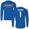 University of Florida Softball True Royal Block Long Sleeve - #1 Brooke Barnard