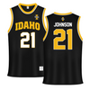University of Idaho Black Basketball Jersey - #21 Kennedy Johnson