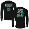 Northeastern State University Basketball Black Jersey Performance Long Sleeve - #23 To're Alford