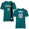 Coastal Carolina University Teal Soccer Jersey - #10 Doug Hainer