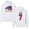 Stony Brook University Football Gray Hoodie - #7 Casey Case