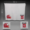 Jacksonville State University Beach Volleyball Gray Blanket - #13 Morgan McClure