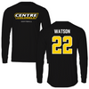 Centre College Softball Black Long Sleeve - #22 Hailey Watson